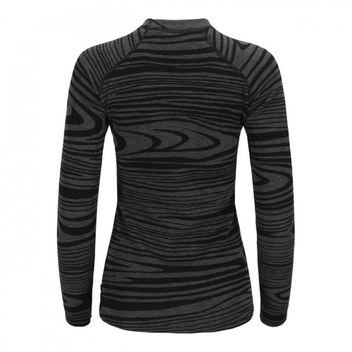 Термокофта жен. Aclima WarmWool 200 Crew Neck W's Black Motion S  
