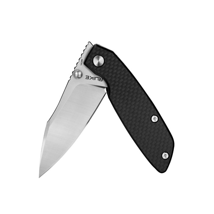 Нож складной туристический Ruike P746-CB, (8 см) 14C28N / G10 черный  