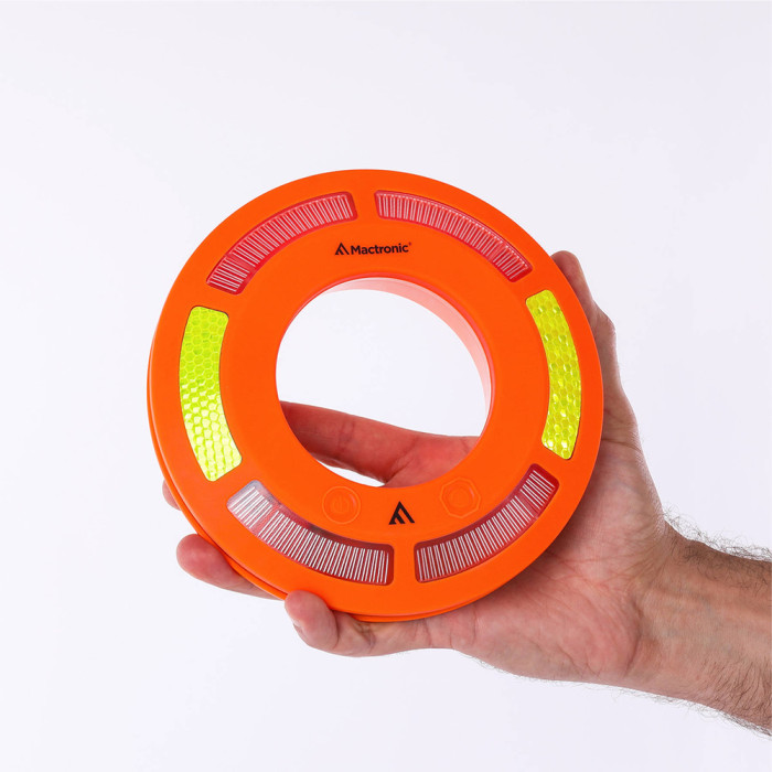Комплект фонарей профессиональных Mactronic O-Flare (40 Lm) Amber Magnetic Recharg 12/220V (PSD0113)  