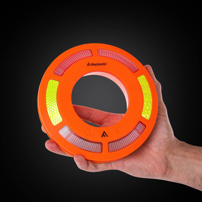 Комплект фонарей профессиональных Mactronic O-Flare (40 Lm) Amber Magnetic Recharg 12/220V (PSD0113)  