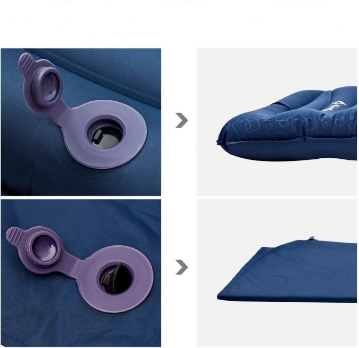 Надувной коврик KingCamp NYBORY 10 (KM2013) NAVY  