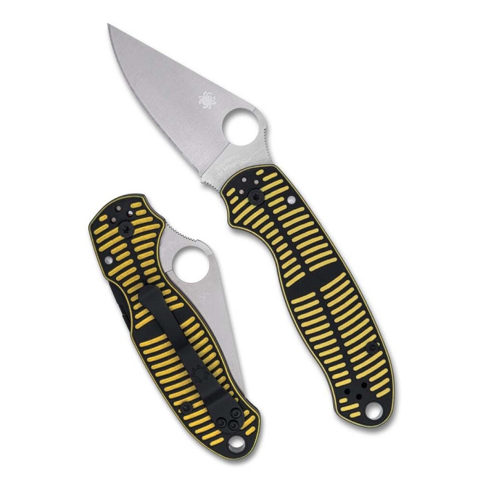 Нож Spyderco Para 3, MagnaCut, G-10 yellow/black  