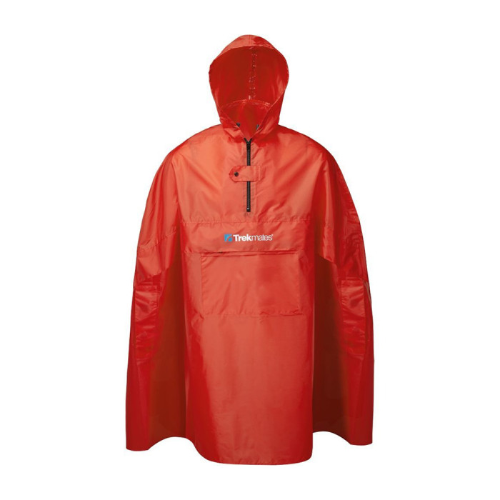 Пончо Trekmates Pak Poncho TM-006293 red - O/S - красный 
