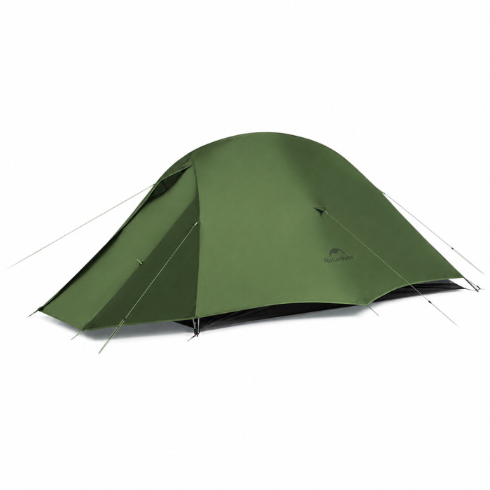 Палатка сверхлегкая двухместная Naturehike Cloud Up Pro CNK2350WS020, 20D, зеленая  