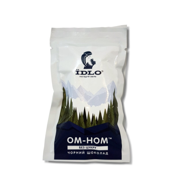 Энергетический батончик OMNOM "Черный шоколад"  