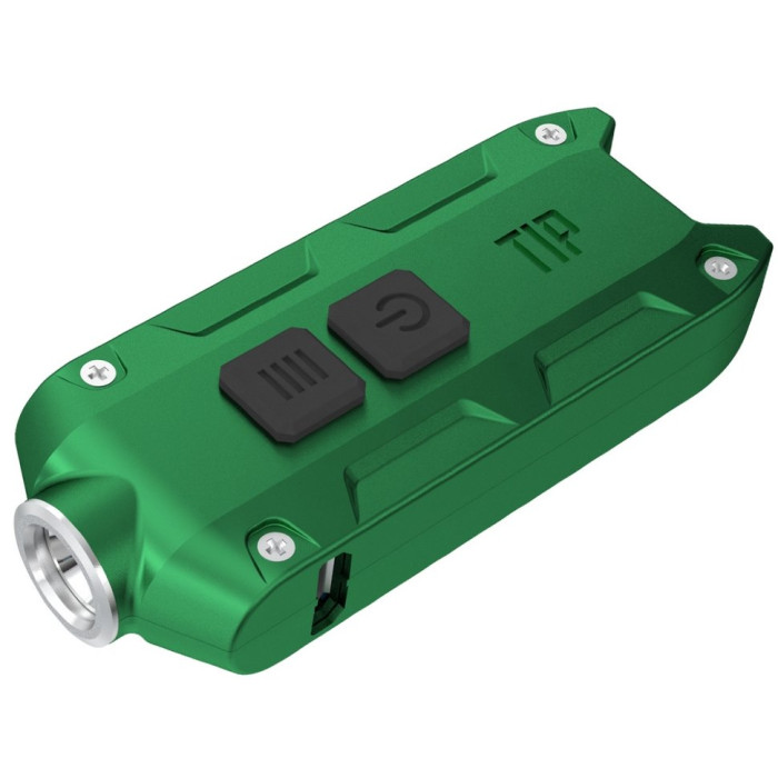 Фонарь-брелок Nitecore TIP (зеленый), 360 люмен  