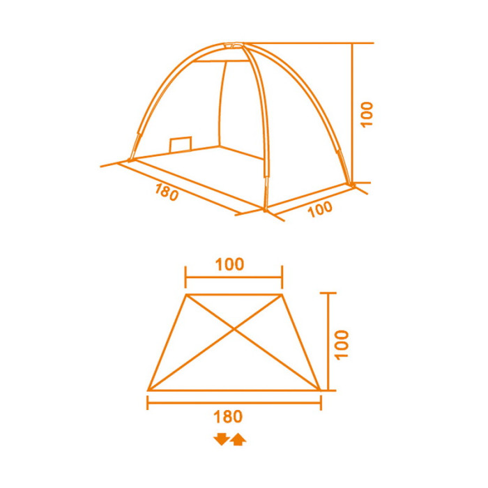 Тент пляжный Кемпинг Sun Tent  