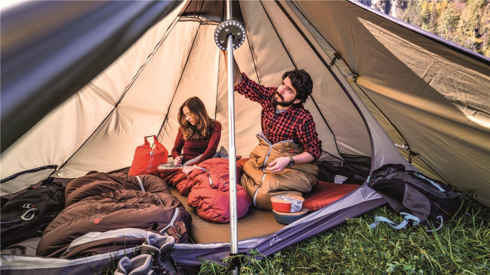 Набор пластиковой посуды Robens Leaf Meal Kit Fire  