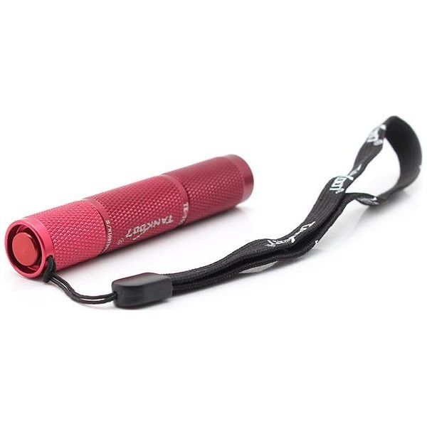 Карманный фонарь Tank007 TK701, 90 лм (красный)  