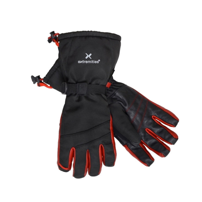 Перчатки непромокаемые Extremities Polar Glacier Gauntlet GTX Black-Red M  
