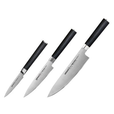 Набор из 3-х кухонных ножей Samura Mo-V SM-0230