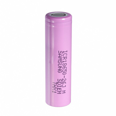 Аккумулятор Samsung 18650 Li-Ion ICR18650-26J M Protected 2600mAh 5.2A
