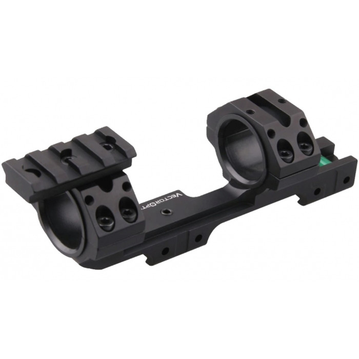 Моноблок Vector Optics 30 мм с пузырьковым уровнем на ласточкин хвост и планкой Пикатини сверху  