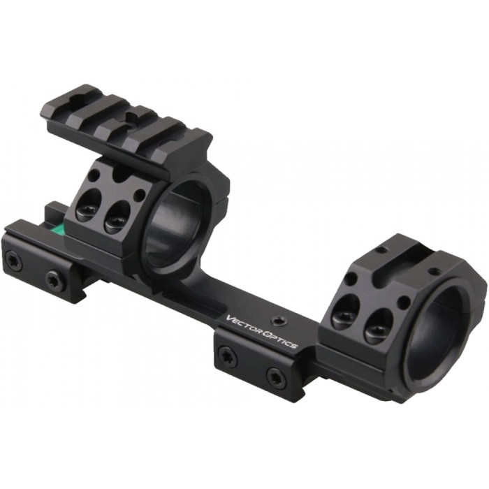 Моноблок Vector Optics 30 мм с пузырьковым уровнем на ласточкин хвост и планкой Пикатини сверху  