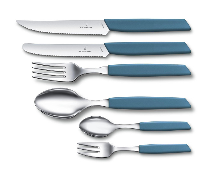 Столовая ложка Victorinox Swiss Modern, Table Spoon, васильковый  