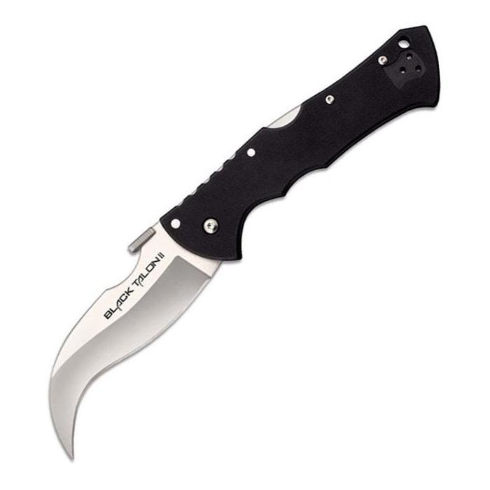 Нож складной Cold Steel Black Talon II Plain  