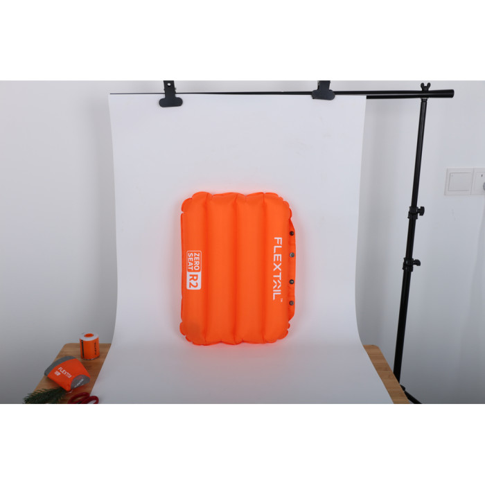 Сидушка надувная Flextail Zero Seat R02, 70 мм, оранжевая.  