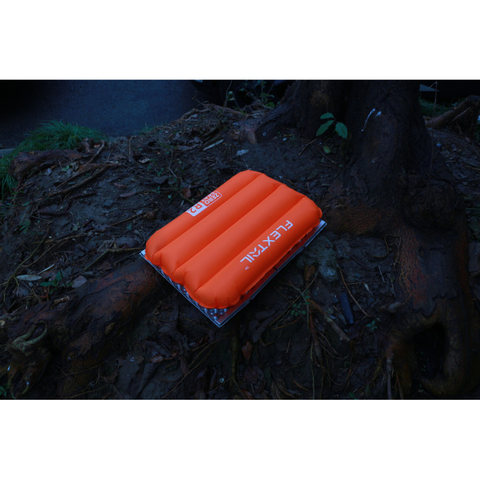 Сидушка надувная Flextail Zero Seat R02, 70 мм, оранжевая.  