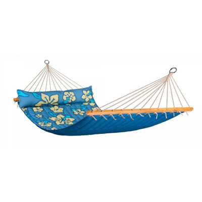 Гамак двухместный с рейками La Siesta Hawaii HQR11-35 pacific
