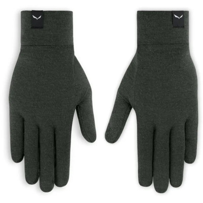 Перчатки Salewa CRISTALLO AM W GLOVES 28514 5280 - 8/L - темно-оливковое