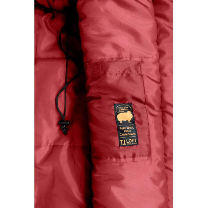 Спальник Turbat Vogen Winter terracotta/turquoise - 195 см - терракотовый/бирюзовый  