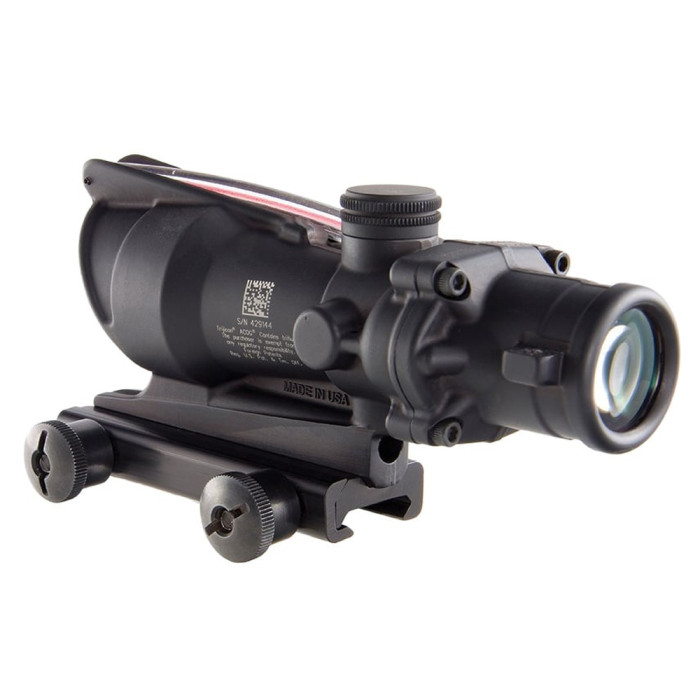 Комплект Trijicon Прицел оптический ACOG 4x32 BAC и прицел коллиматорный RMR 3.25 МОА Gray  