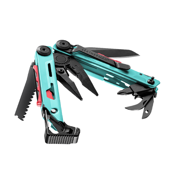 Мультитул Leatherman Signal Aqua 832733, нейлоновый чехол  