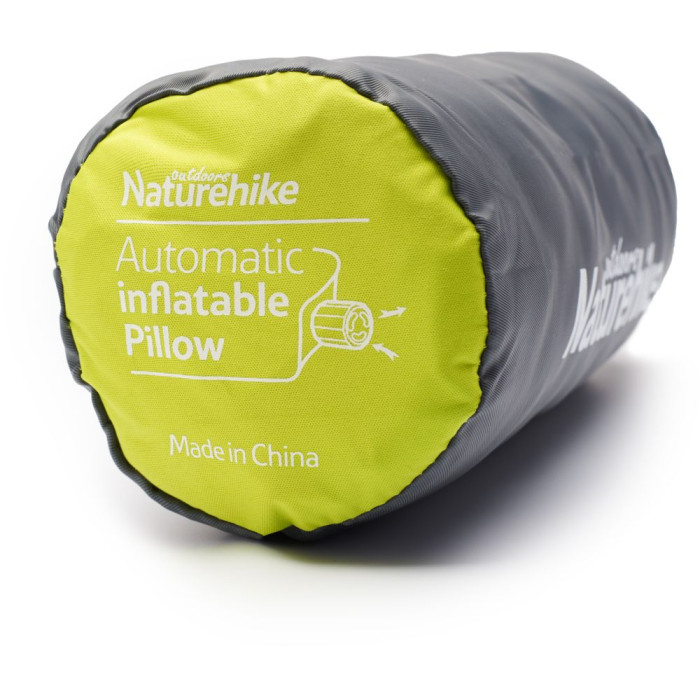 Подушка самонадувающаяся Naturehike Sponge automatic NH17A001-L, зеленый  