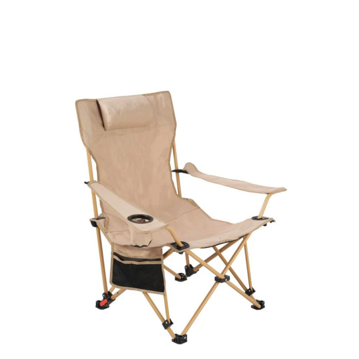 Складное кресло-шезлонг BRS-Y06, бежевый  