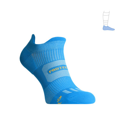Функциональные носки Protector LowDry летние голубые S 36-39