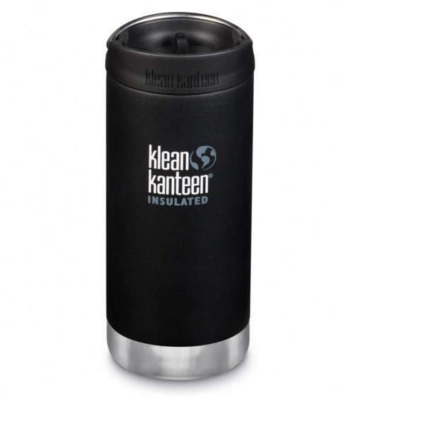 Термокружка Klean Kanteen TKWide Cafe Cap 355 мл - черная 