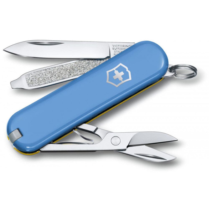 Нож Victorinox Classic SD Ukraine 58мм/7функ/гол-желт  