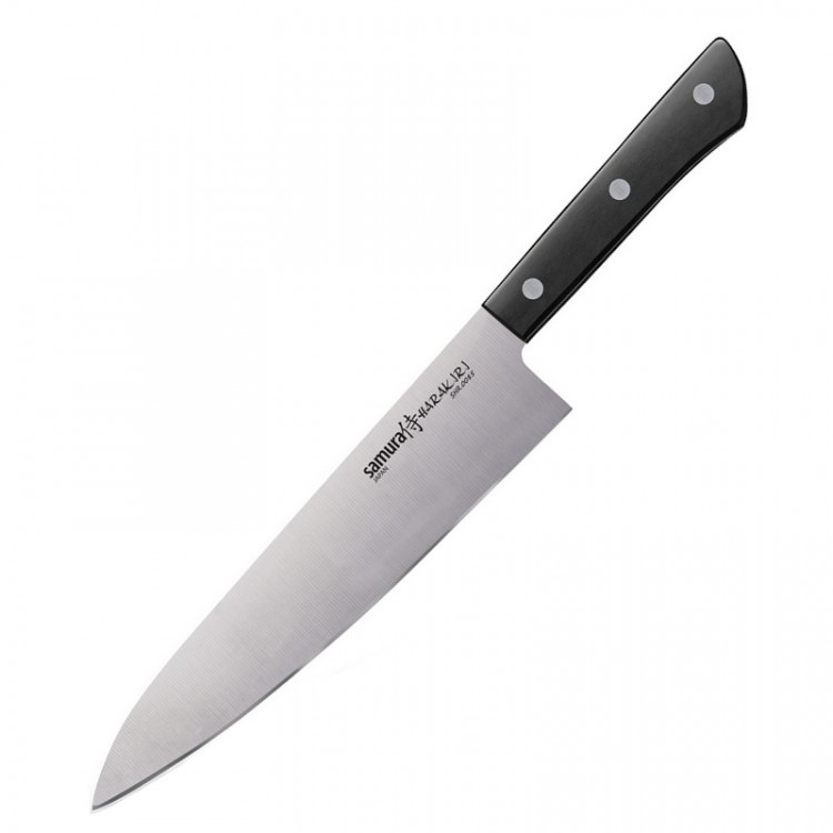 Нож кухонный Samura Harakiri Шеф, 208 мм, Black SHR-0085B 