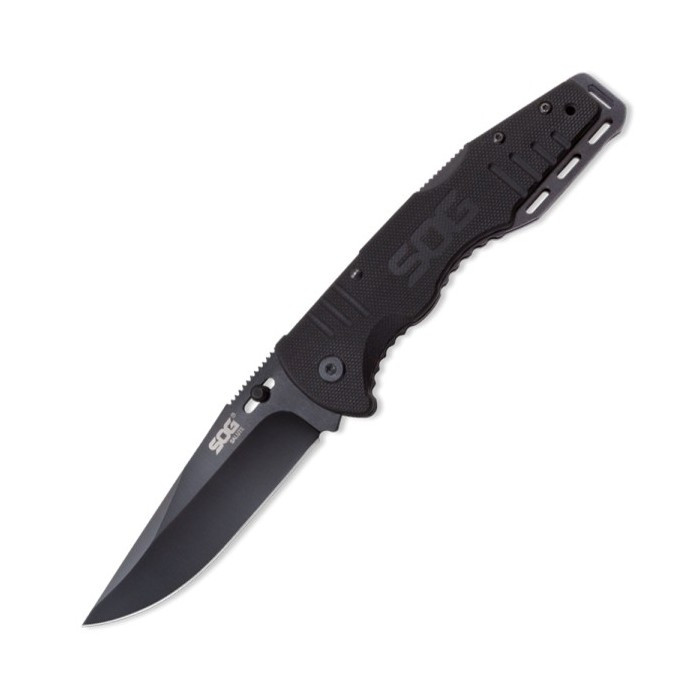 Нож SOG Salute Black TiNi  