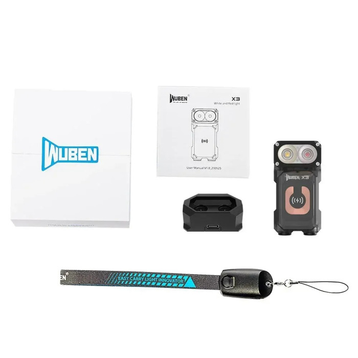 Фонарь Wuben X3, белый  