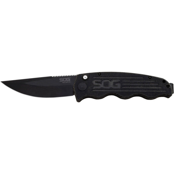 Нож Tac Ops Black Micarta (SOG TO1011-BX)  