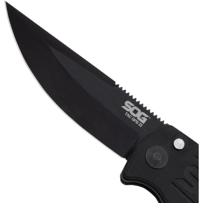 Нож Tac Ops Black Micarta (SOG TO1011-BX)  