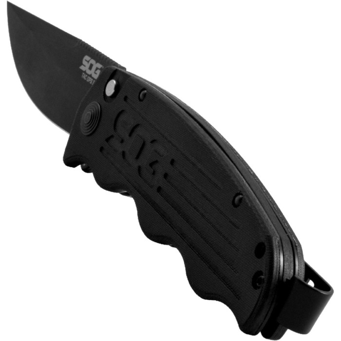 Нож Tac Ops Black Micarta (SOG TO1011-BX)  