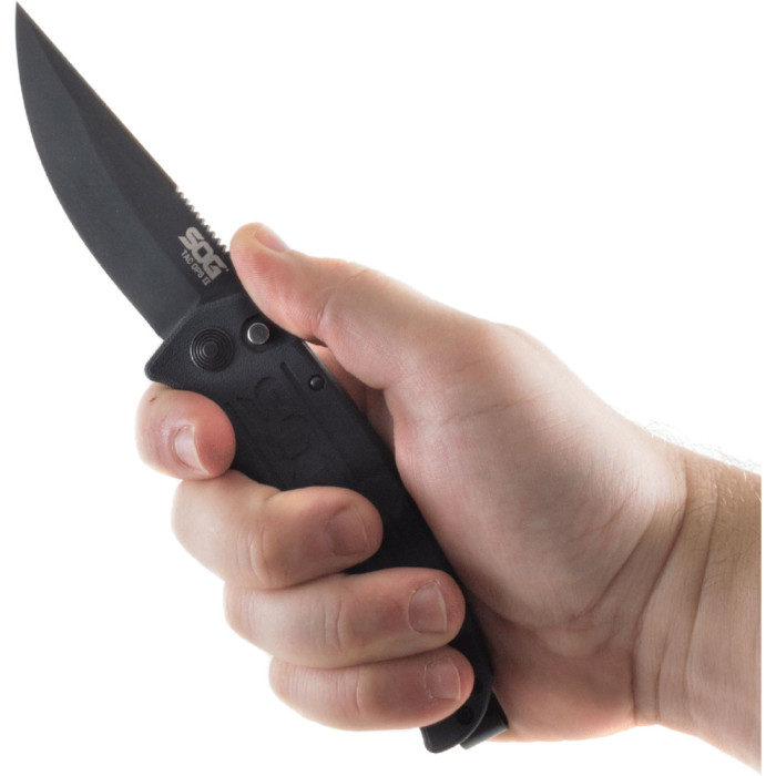 Нож Tac Ops Black Micarta (SOG TO1011-BX)  