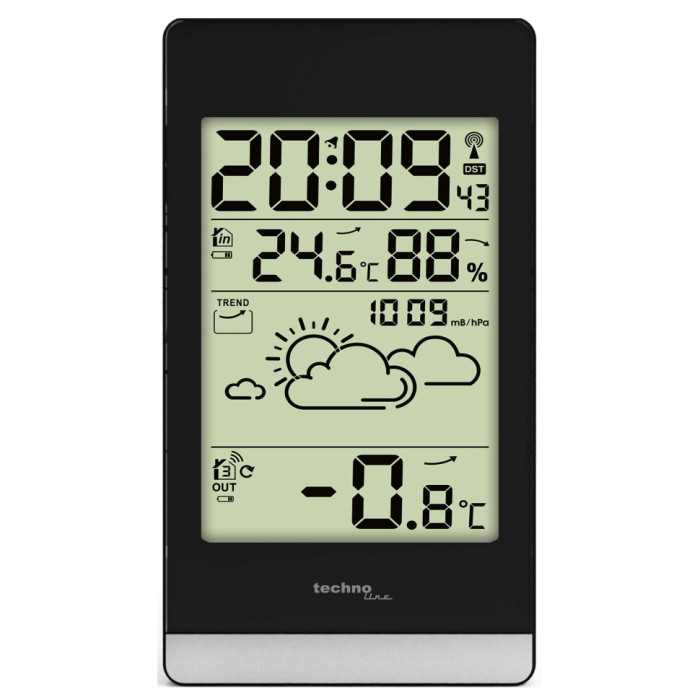 Метеостанция Technoline WS9132 Black (WS9132)  