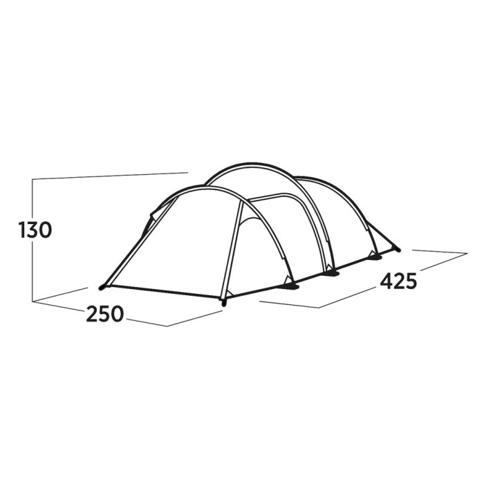 Палатка четырехместная Easy Camp Hemsedal 4 (120475)  