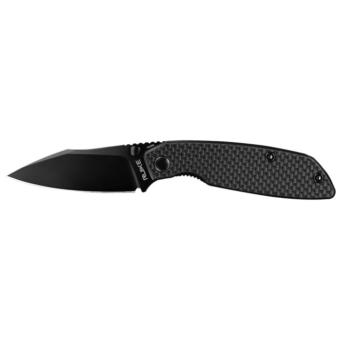 Нож складной туристический Ruike P746-CB2, (8 см) 14C28N / G10 черный  