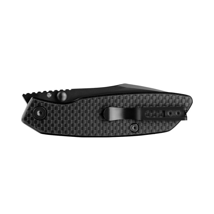 Нож складной туристический Ruike P746-CB2, (8 см) 14C28N / G10 черный  