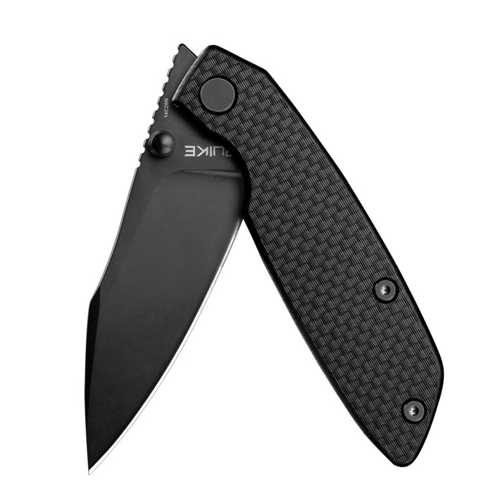 Нож складной туристический Ruike P746-CB2, (8 см) 14C28N / G10 черный  