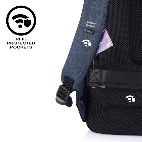Рюкзак антивор XD Design Bobby Pro, Blue (P705.245)  