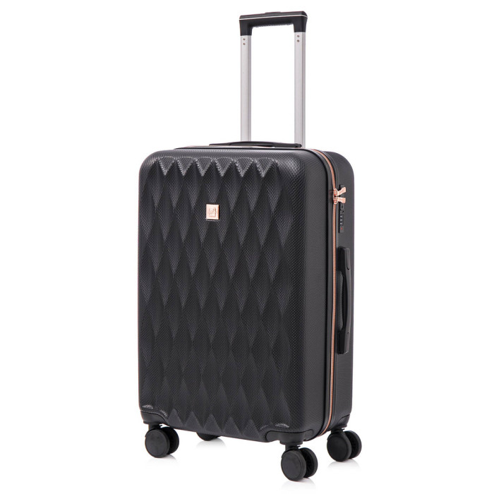 Чемодан Semi Line 24" (M) Black (T5722-3)  