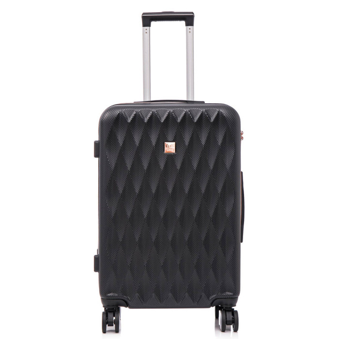 Чемодан Semi Line 24" (M) Black (T5722-3)  