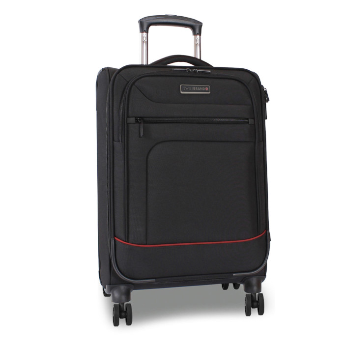 Чемодан Swissbrand Alford (M) Black (SWB_LBALF001M) 
