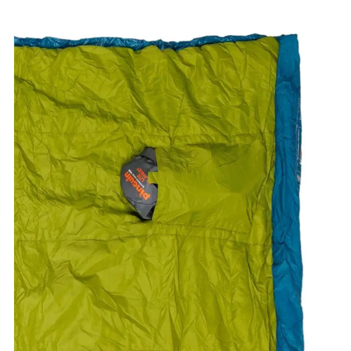 Спальный мешок Pinguin Lite Blanket (14/10°C), 190 см - Right Zip, Petrol (PNG 229462) 2020  