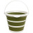 Ведро Tribe Water Bucket 10 л силиконовое T-FJ-0048, olive